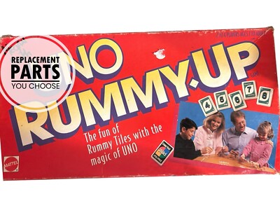 Uno Rummy Up Game 1993 REPLACEMENT PARTS PIECES YOU CHOOSE | eBay