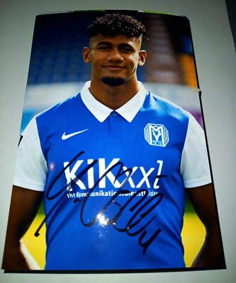 Signiertes Foto Yannick Osee SV Meppen NEU 
