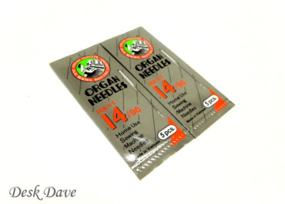 10 ORGAN Sewing Machine Needles~Size 90/14 for BABYLOCK BERNETTE BERNINA BROTHER