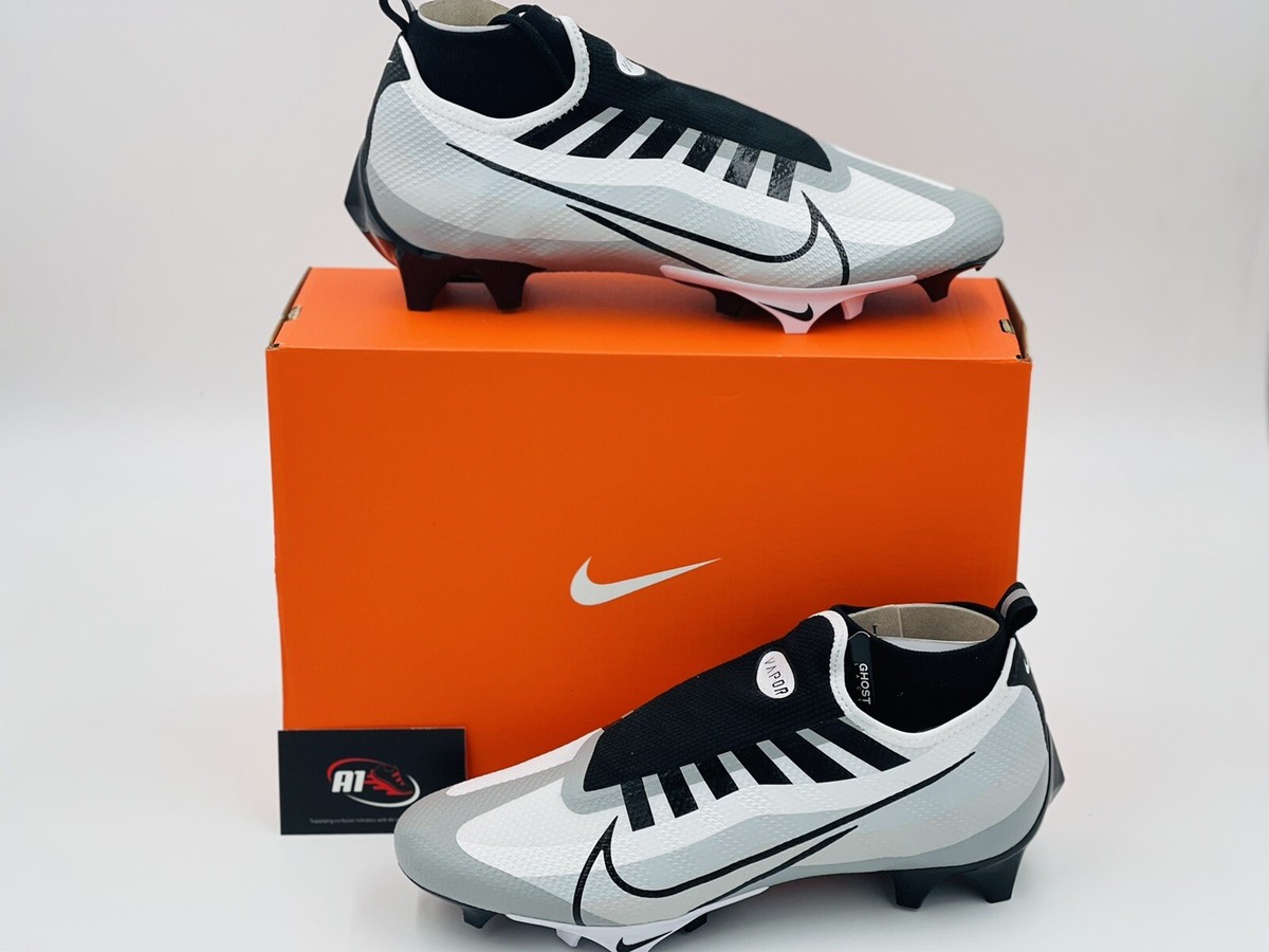 Nike Vapor Edge Pro 360 White Black Pure Platinum Football Cleats Men Size 13 Nike Vapor Edge Pro 360 2  main image 4