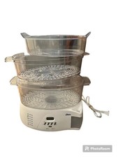 Oster Food Steamer 5712 digital 6 quart great condition tested works great
