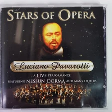 Luciano Pavarotti Stars Of Opera Live Performances Nessun Dorma Puccini Verdi CD