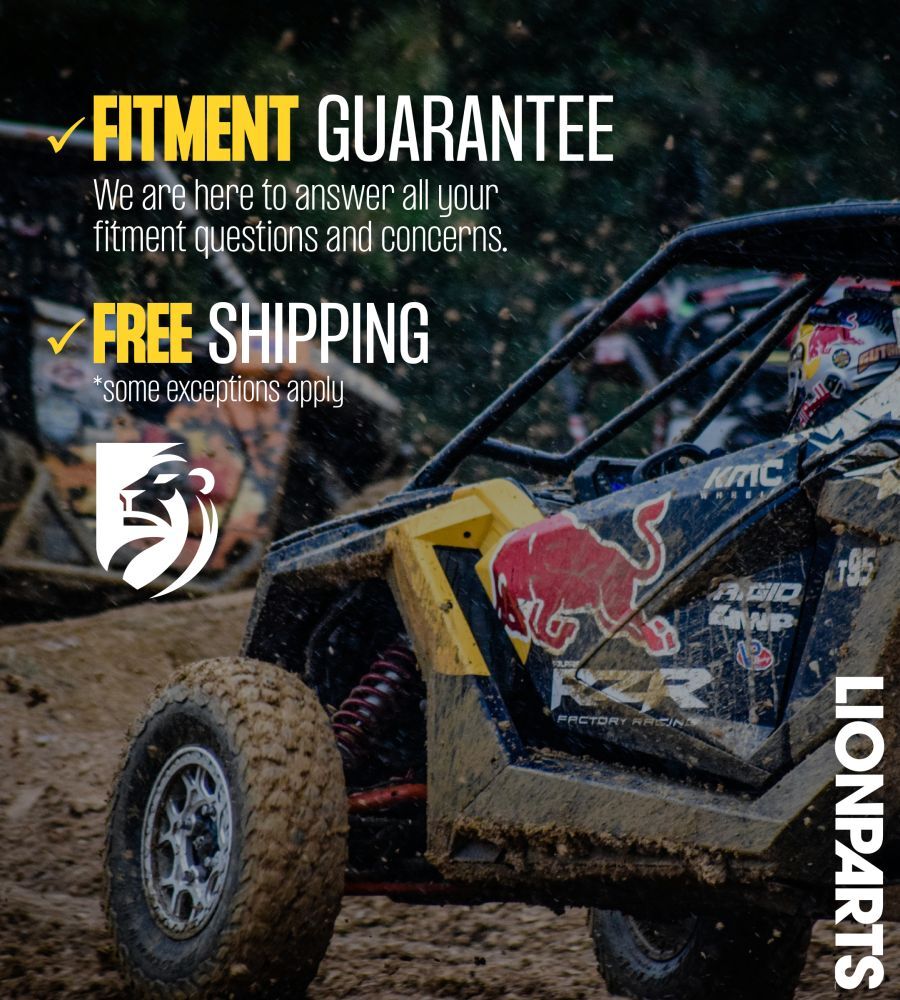 Trinity Dual Slip On Exhaust Muffler For Talon 1000R SXS10S2R Special Ed 2019-24