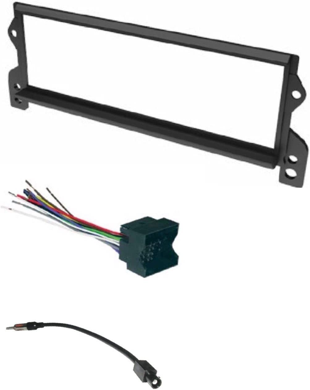 ASC Car Stereo Installation Kit with Wiring Harness & Antenna Adapter