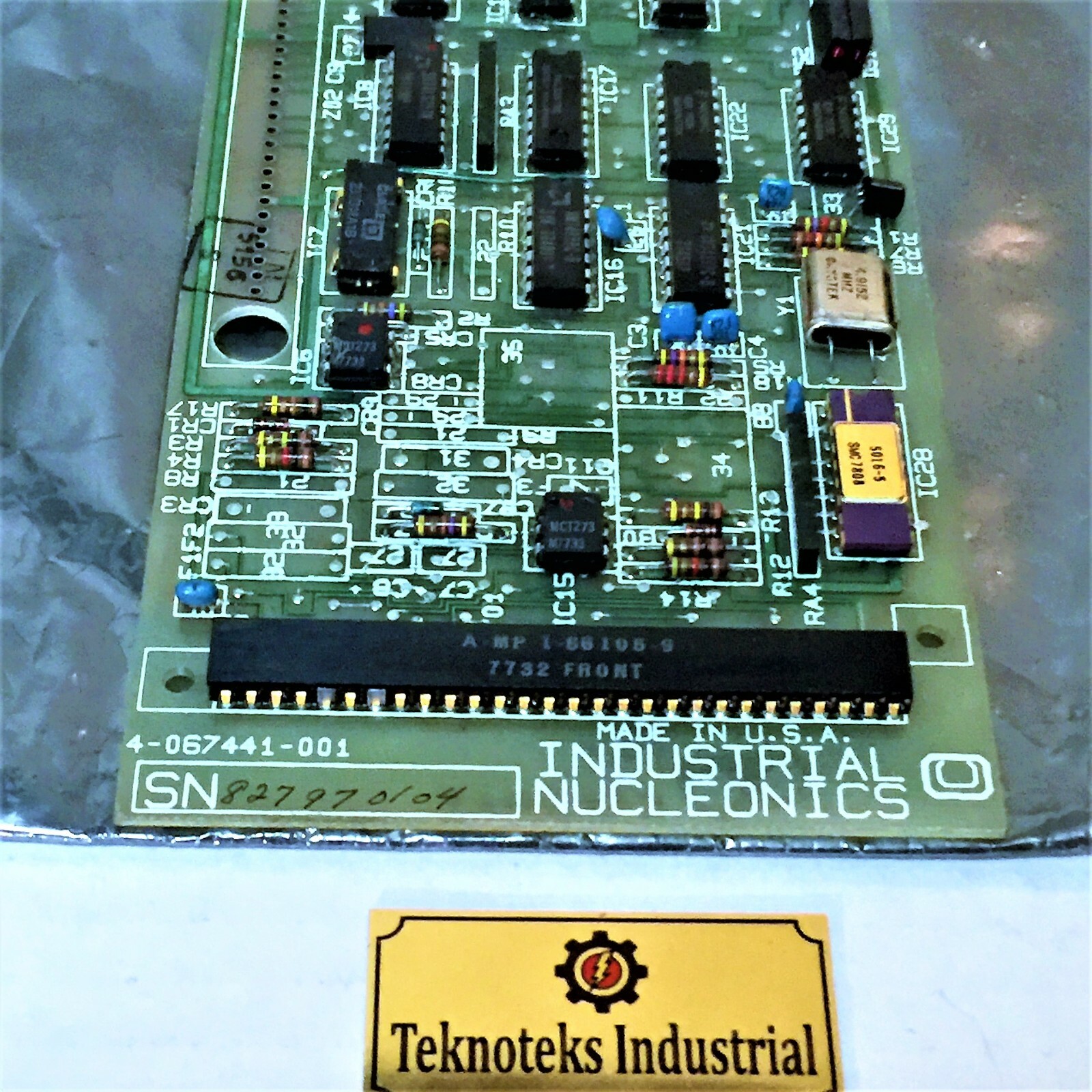 INDUSTRIAL NUCLEONICS 4067441001 CONTROL BOARD eBay