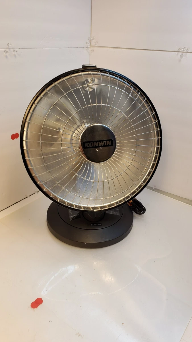 Konwin Heat Dish 1000w Parabolic Heater w/Ceramic Heating Technology  jhs-1000rs | eBay