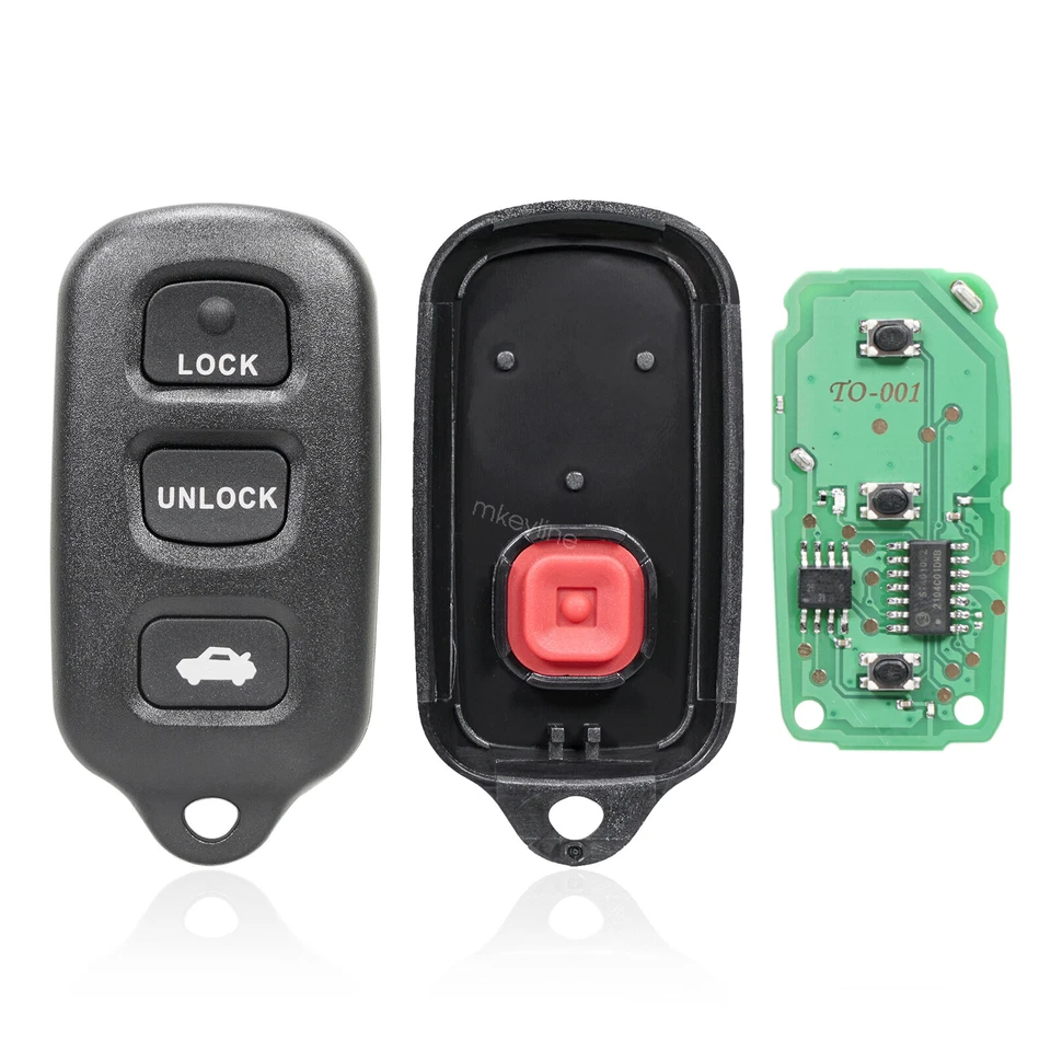 Para 2003 -2008 Toyota Matrix Pontiac Vibe controle remoto chaveiro de entrada sem chave GQ43VT14T - Imagem 3 de 4