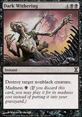 *MRM* FR/VF 4x Dark Flattern (Dark Withering) MTG TSP