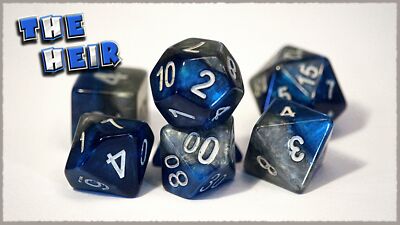 Halfsies Dice - The Heir (Poly 7 set)
