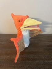 Dinosaur Pterodactyl Hand Puppet Aurora Winged Soft Plush 10" - SHIPS FREE
