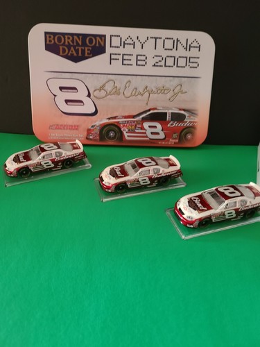 Dale Earnhardt Jr. #8 Budweiser/Born On Date 2005 Daytona Monte Carlo 3 car set - Picture 3 of 5