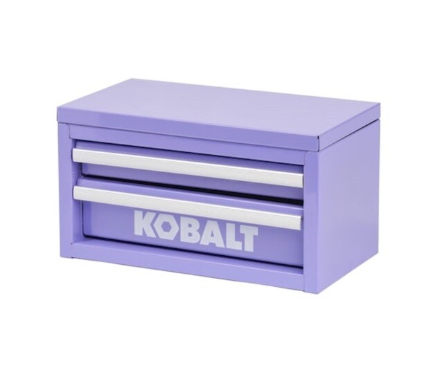 Kobalt Mini Toolbox Purple Lavender 2 Drawer 6241745 Lowes | eBay Kobalt Mini Toolbox Purple Lavender 2 Drawer 6241745 Lowes | eBay