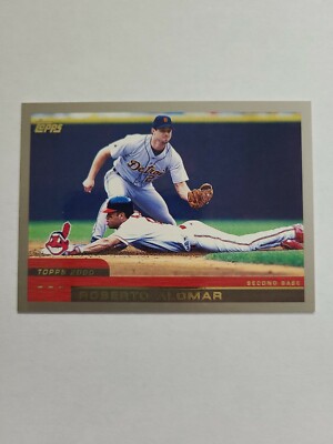 ROBERTO ALOMAR 2000 TOPPS BASEBALL CARD # 140 E3141