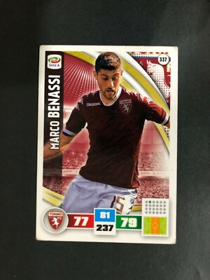 PANINI ADRENALYN 2016/17 TORINO BENASSI FOOTBALLERS CARD n 337 NEW NEW