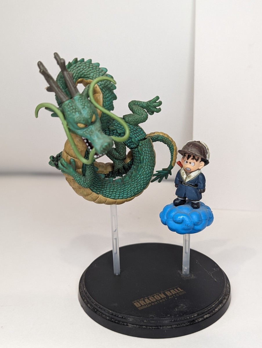 Figurine Dragon Ball Z – Shenron Et Son Goku – 22 Cm – PVC Bandai – Neuve