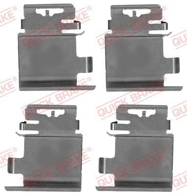 Quick Brake 109-0142 ZubehöRsatz, Scheibenbremsbelag FüR Cupra Tesla-image