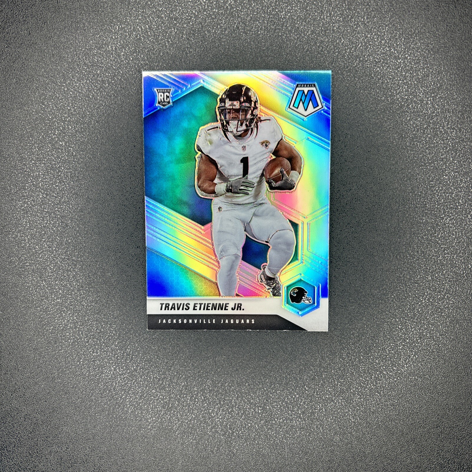 2021 Mosaic Travis Etienne Jr. Rookie Variations Silver SP RC #314-V