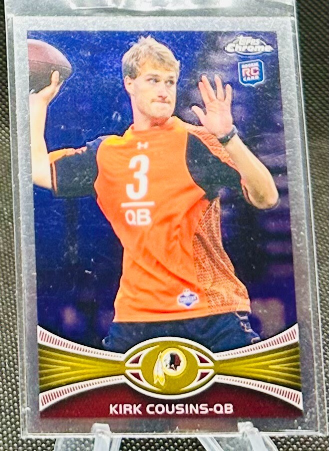 2012 Topps Chrome Kirk Cousins Washington Redskins Base Rc #146