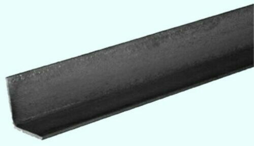 1/4" Thick Angle Iron 1" x 1" x 6 Feet Hot Rolled Carbon Steel 90° Stock Mill 