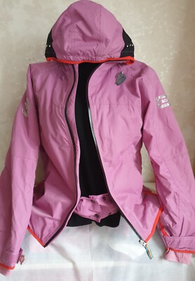 NEU. ''PLUSMINUS by CHIEMSEE'' Damen Winter-Sky-Schnee-Jacke mit Kapuze  Gr. L