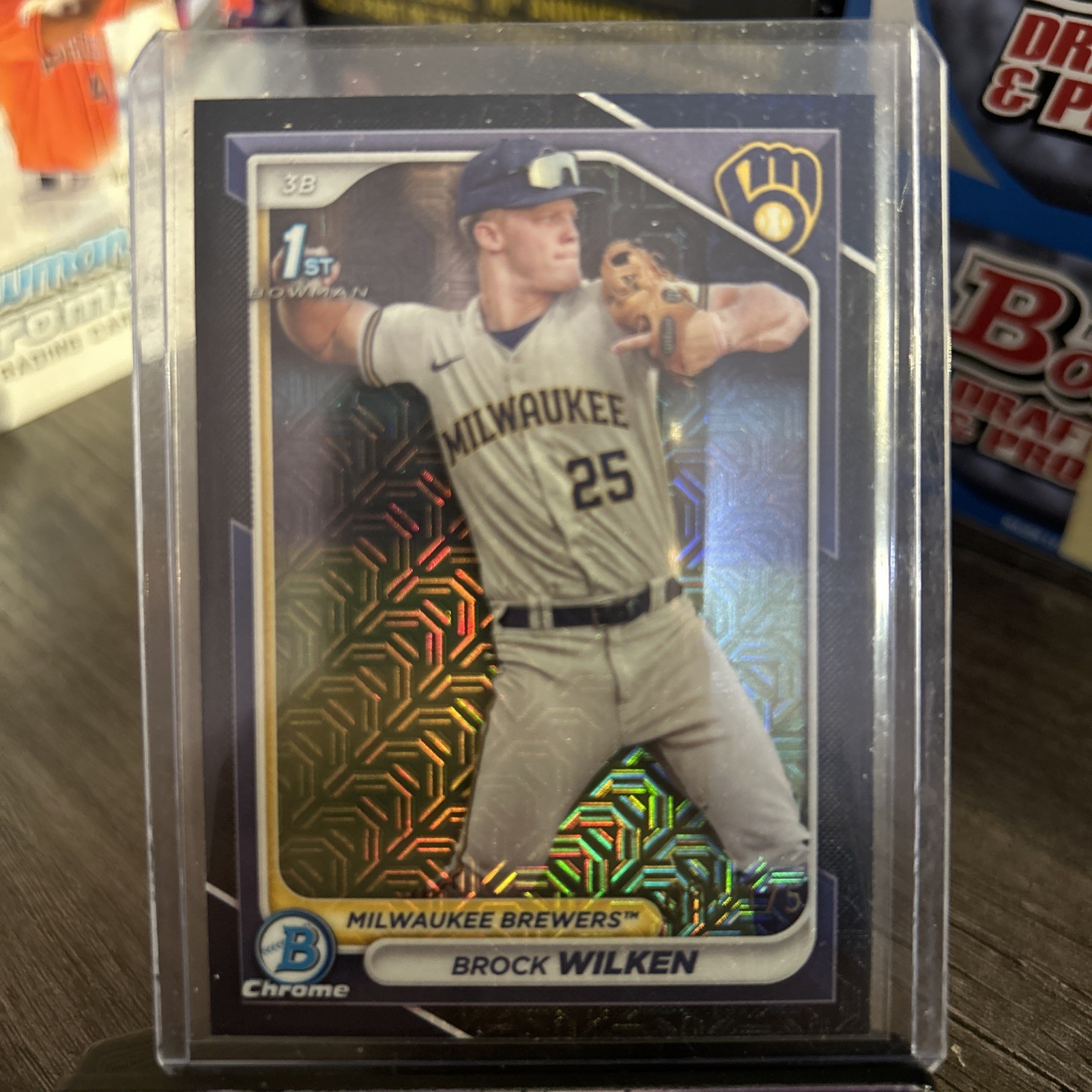 2024 Bowman Chrome 1st Prospects Brock Wilken # 81/175