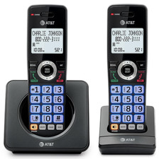2-Handsets Landline Home Phone with Call Blocker, Caller Id/Call Waiting, Full-D