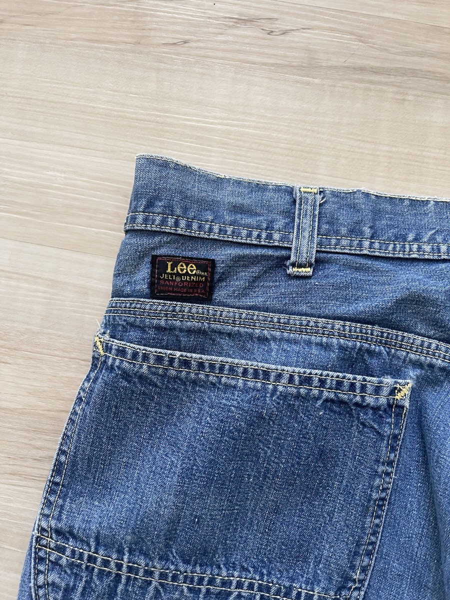 Vintage Lee 60s-70s 191Z Jelt Denim Carpenters SANFORIZED UNION