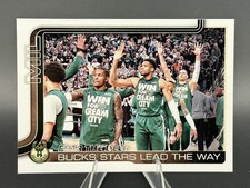 2025/26 Topps - Fear the Deer #281 Bucks Stars Lead The Way