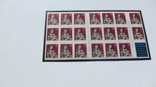 USPS 1998 Christmas Madonna Booklet Pane of Twenty 32c Stamps. Scott # 3244a