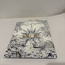 2022 Christian Dior Holiday Gift Bag Nautical 8 x 10
