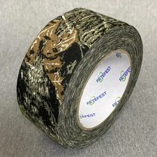Camo Tape Camouflage No Residue, Non-Reflective 2" by 30Yard Maple 
