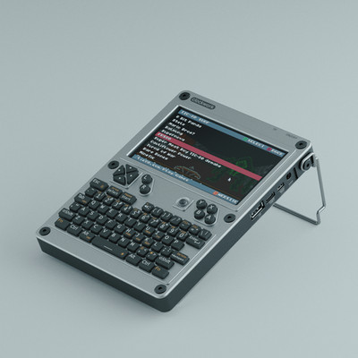 ClockworkPi Console RPI-CM4 Lite (Gray, Wi-Fi)