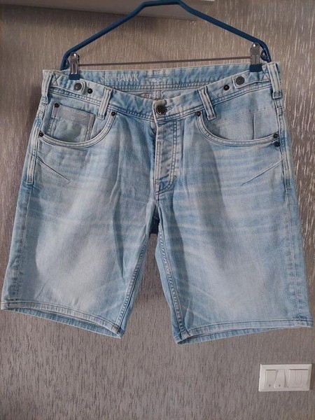 Men PME Legend Shorts Blue Denim 36 / XL / 50