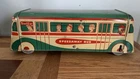 VINTAGE 1940s WOLVERINE SPEEDAWAY BUS TIN FRICTION TOY