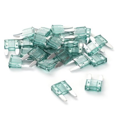 25 Pcs 1Amp Mini Car Fuses Automotive Blade Fuses for Car Truck SUV Boat