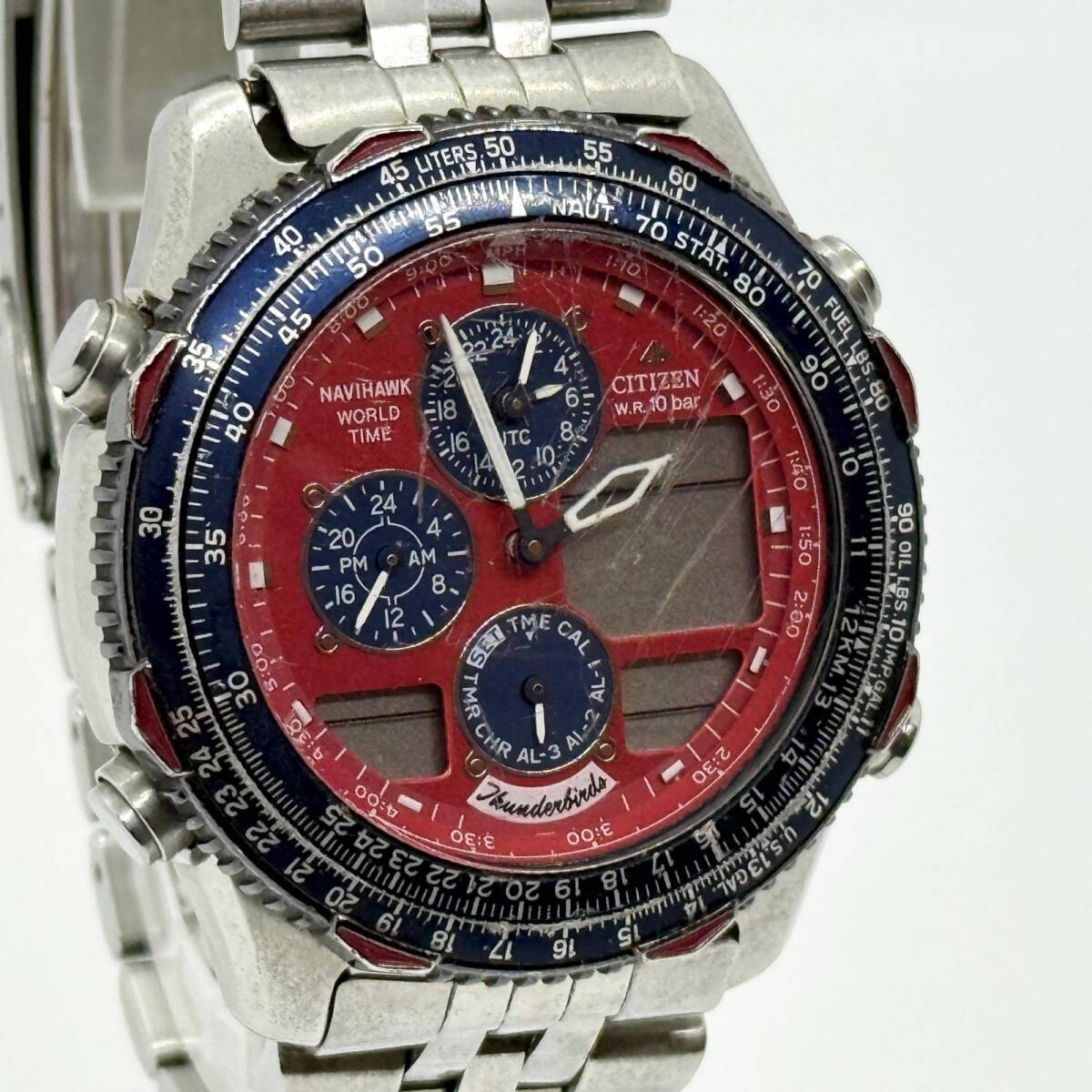 Citizen Navihawk C300-Q01709 World Time Chronograph Men's Watch Citizen Navihawk C300-Q01709 World Time Chronograph Men's Watch