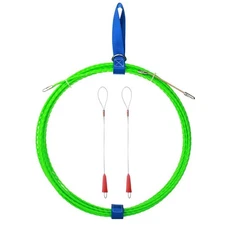 Fish Tape Wire Puller Through Wall Wire Threader Fish plus Fish Cable Fastene...