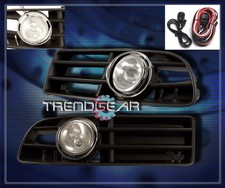 1999-2004 Vw Golf Mk4 Gl Gti Gls Bumper Clear Lens Fog Light Lampgrilleharness