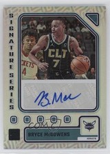 2023-24 Panini Donruss Signature Series Bryce McGowens #SS-MCG Auto z7j