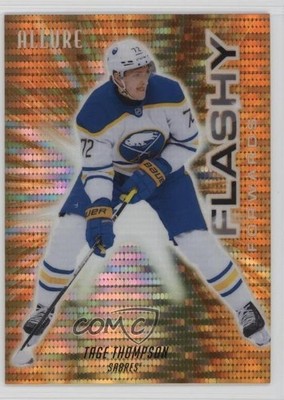 2025 Upper Deck Allure Flashy Forwards Orange Spectrum /299 Tage Thompson 0p9b