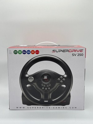SUBSONIC Superdrive SV250   Rennlenkrad für Switch 2, PS4, Xbox & PC