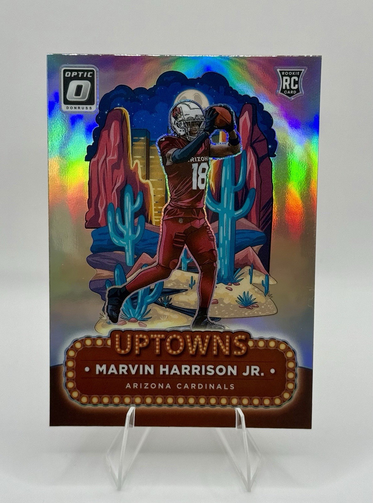 2024 Panini Donruss Optic - Uptowns Marvin Harrison Jr. #5 (RC)! CLEAN 🔥🔥🔥