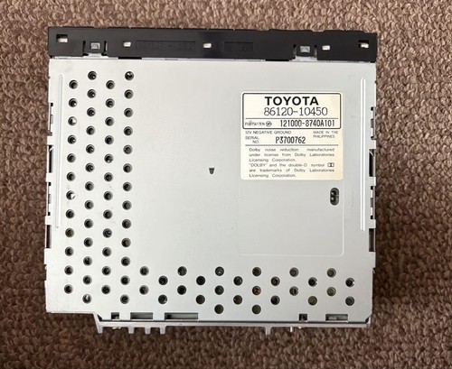 Toyota Autoradio Originale OEM Radio Ricevitore Ricambio Sistema Audio Aggiornamento - Foto 4 di 6