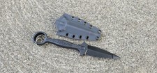 Cold Steel 3.5" FGX RING DAGGER Kydex Sheath Only, Pancake Style (BK) Paracord