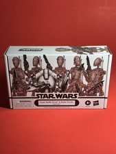 Star Wars Vintage Collection Super Battle Droid & Battle Droids 4 Pack Geonosis