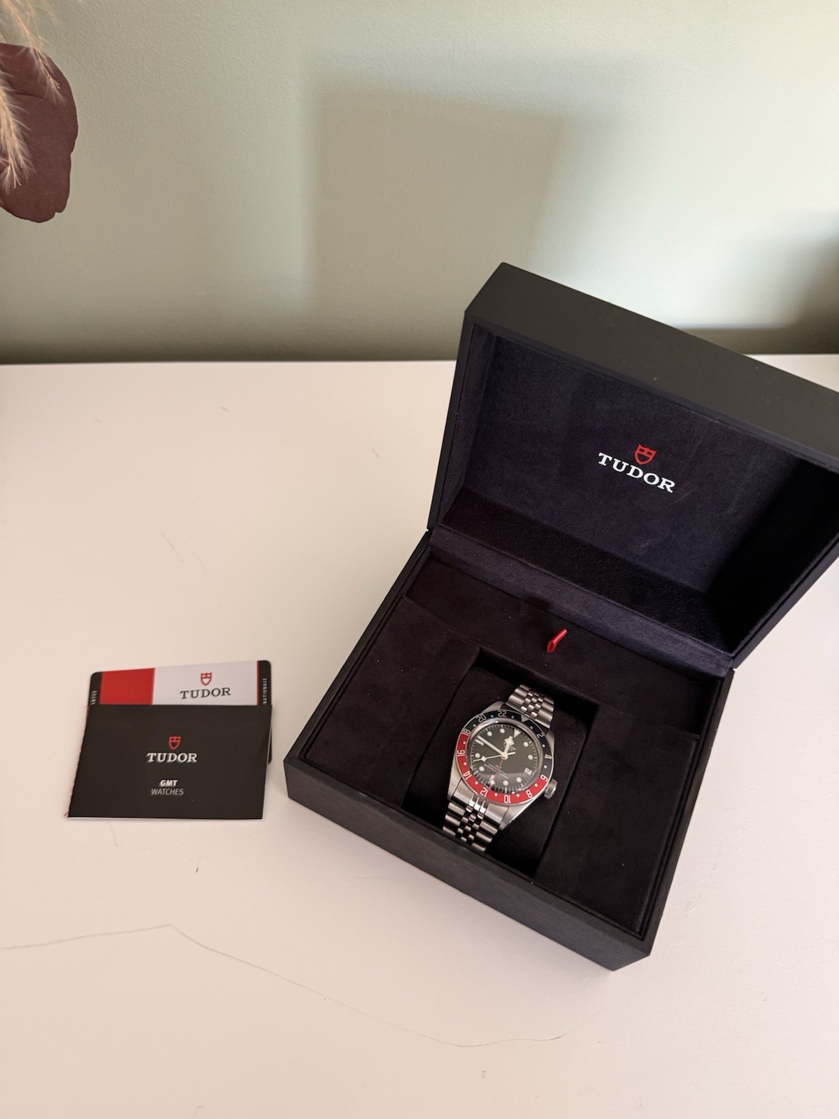 2019 TUDOR Black Bay GMT 41mm Automatic GMT Date Red/Black Bezel 79830RB Box