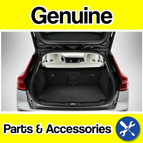 Genuine Volvo V90, V90CC (17-) Textile Load Compartment Mat (Colour: Charcoal)