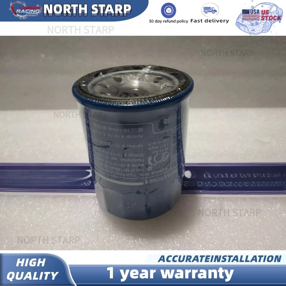 Filtro de aceite 6 15400-PLM-A02 Honda Acura con arandela de tapón de drenaje genuino Foto 3 de 4