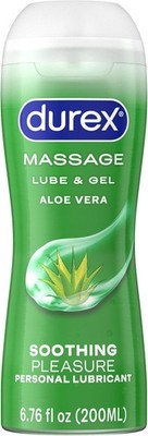 Durex 2-in-1 Play Massage & Intimate Pleasure Gel, Water- Based Personal Lubrica