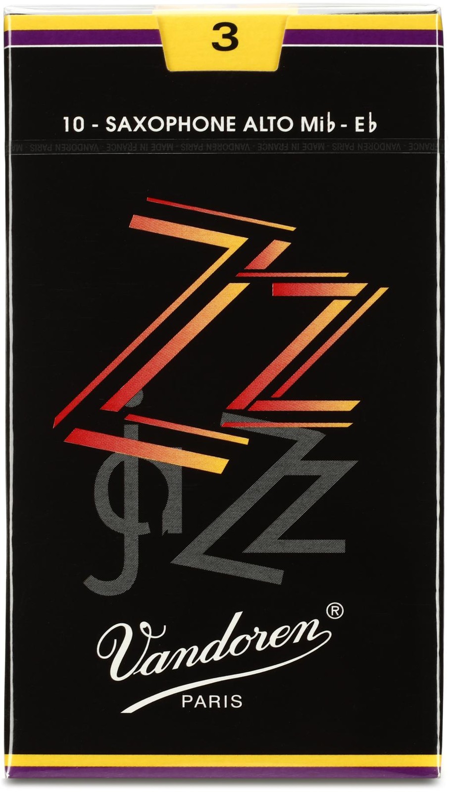 Язычки для альт-саксофона Vandoren SR413 - ZZ - 30 10 упаковок 2 упаковки в комплекте 12490₽